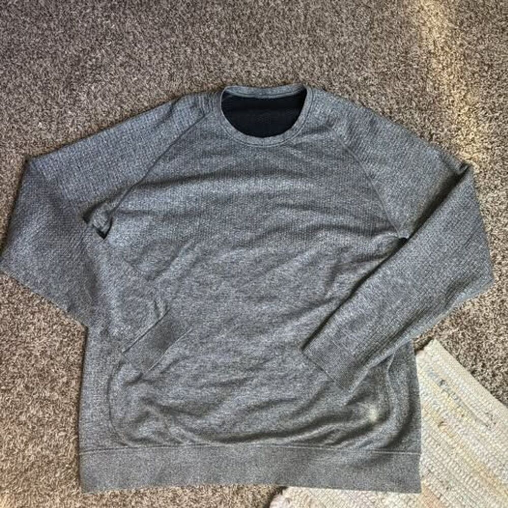 Lululemon Crewneck Sweatshirt Heather Grey XL